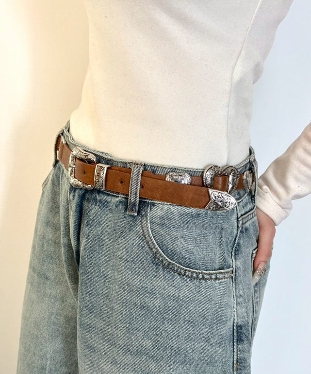 Lハートコンチョデザインベルト｜WEGO（ウィゴー） – WEGO ONLINE STORE