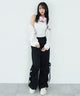 ブラック　モデル：159cm F着用