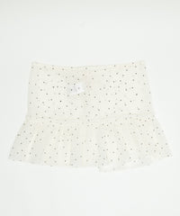 ドットフリルラップスカート