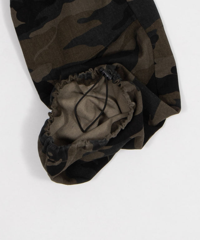 ダメージノースリカモカーゴパンツセット