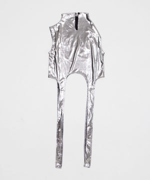 シルバートップスカーゴパンツセット