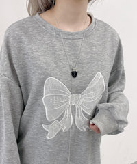 L2Pクリアハートモチーフネックレス