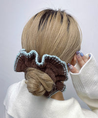 Lパイピングニットシュシュ