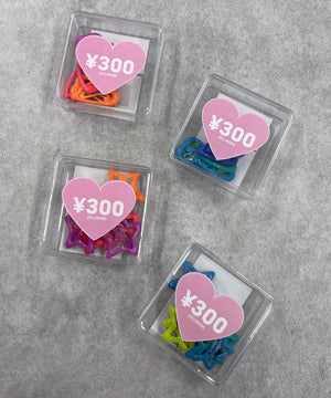 L8Pカラーモチーフパッチンピン