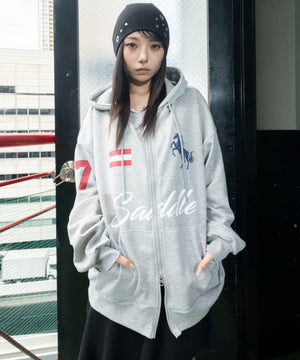 杢グレー　モデル：159cm F着用