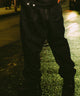 WIDE DENIMPANTS/ブラック