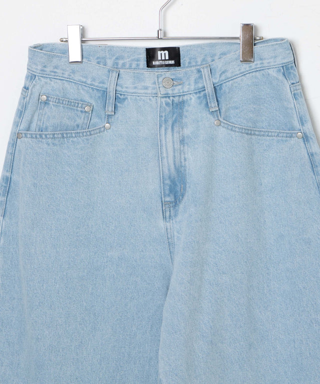 WIDE DENIMPANTS