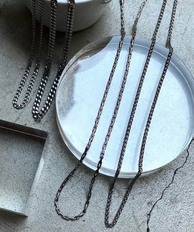 ステンレスチェーンネックレス50cm