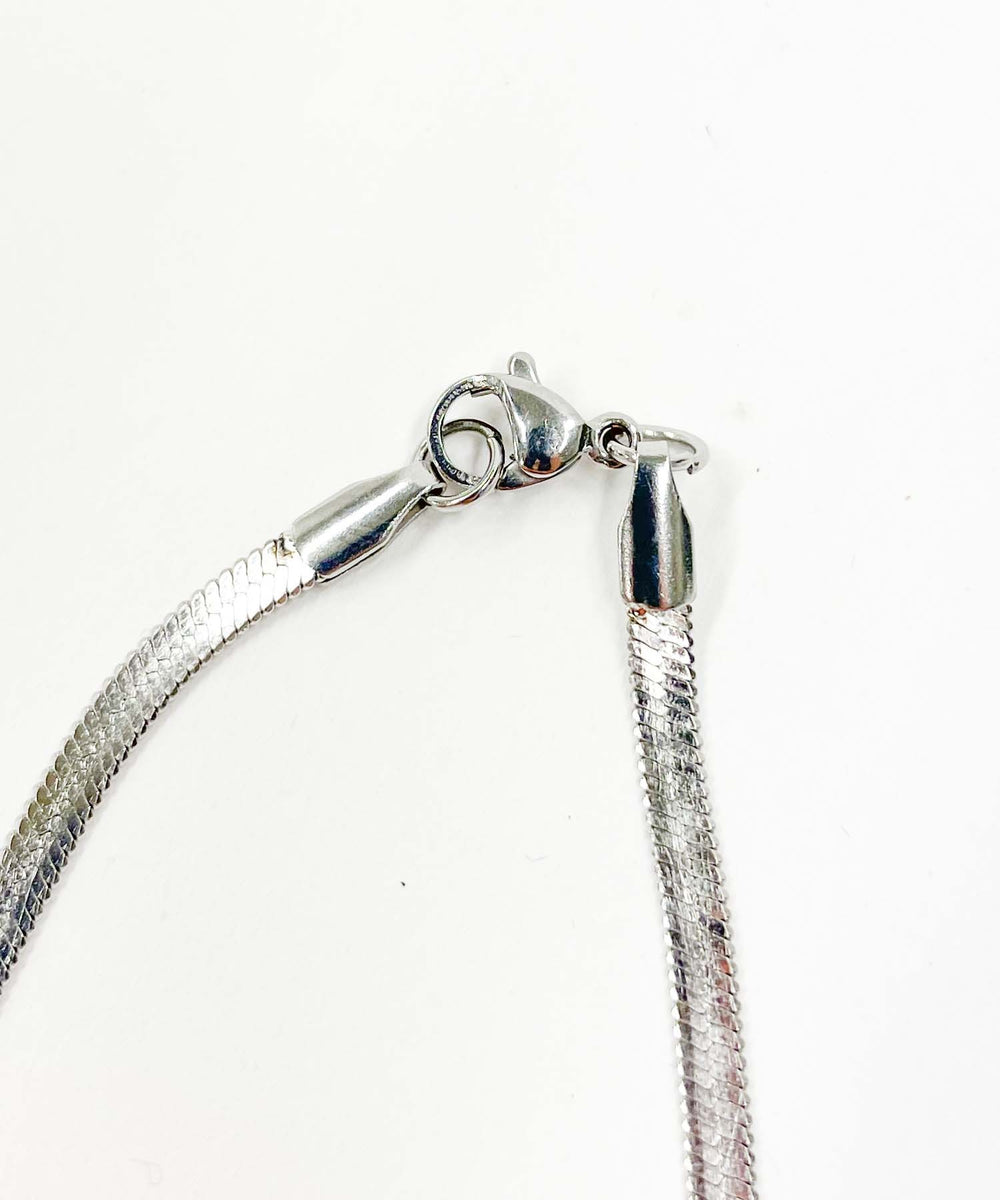 ステンレスチェーンネックレス50cm