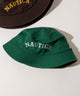 NAUTICA　COLLEGE　LOGO　BUCKET　HAT/グリーン