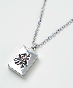 Mゲームモチーフネックレス