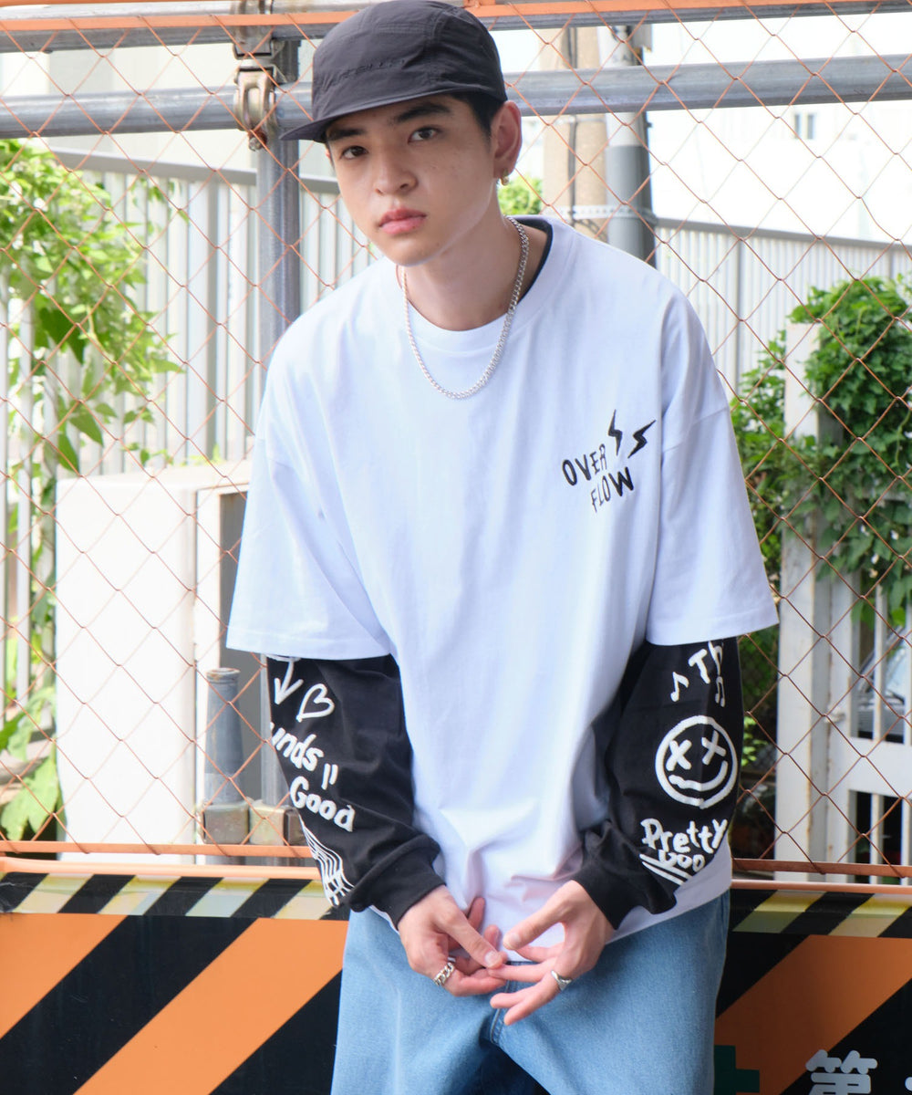 ホワイト モデル：180cm L着用