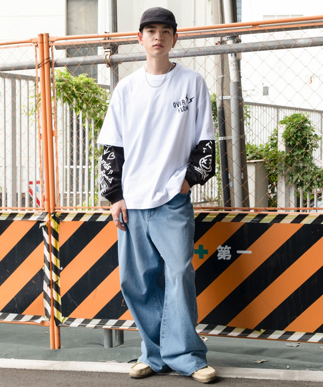 ホワイト モデル：180cm L着用