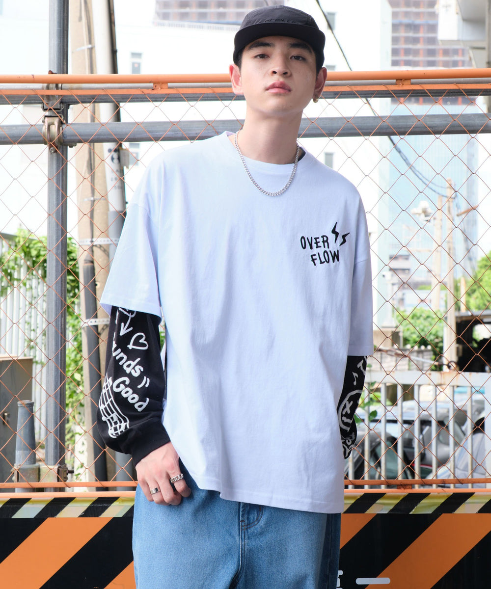 ホワイト モデル：180cm L着用