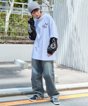 ホワイト モデル：160cm L着用