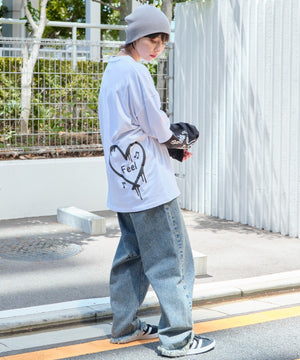 ホワイト モデル：160cm L着用