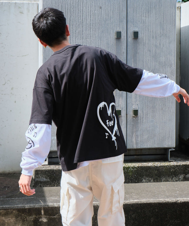 ブラック モデル：180cm L着用