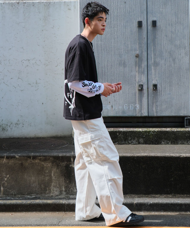 ブラック モデル：180cm L着用