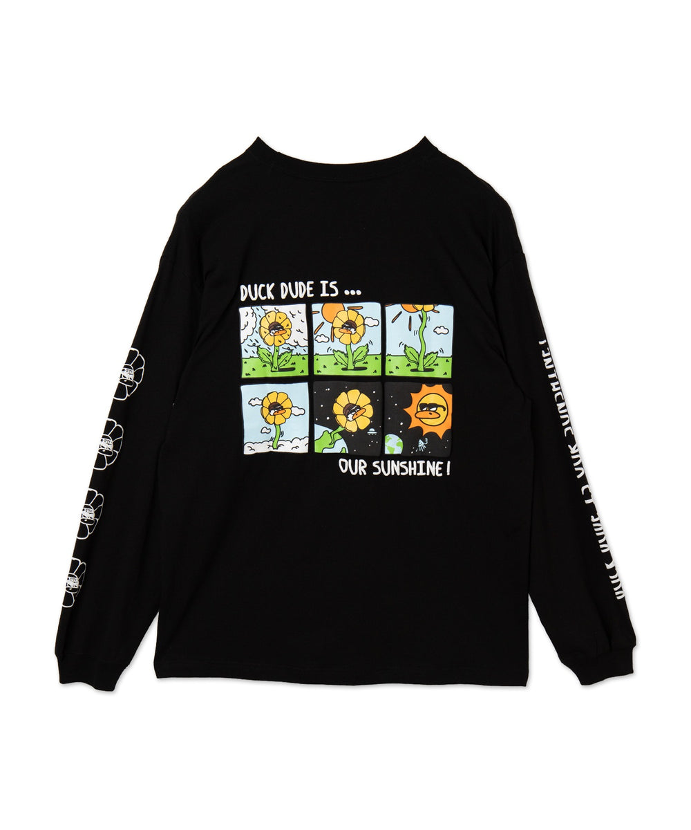 DUCKDUDE　SUNFLOWER　L／S　TEE