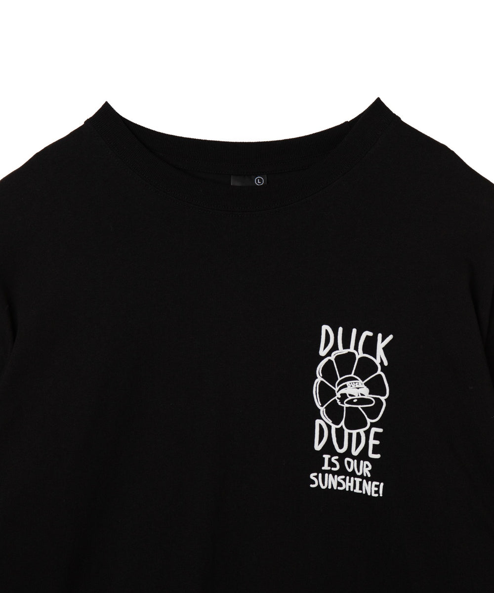 DUCKDUDE　SUNFLOWER　L／S　TEE