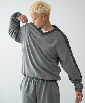 カーキ　モデル：178㎝　L着用