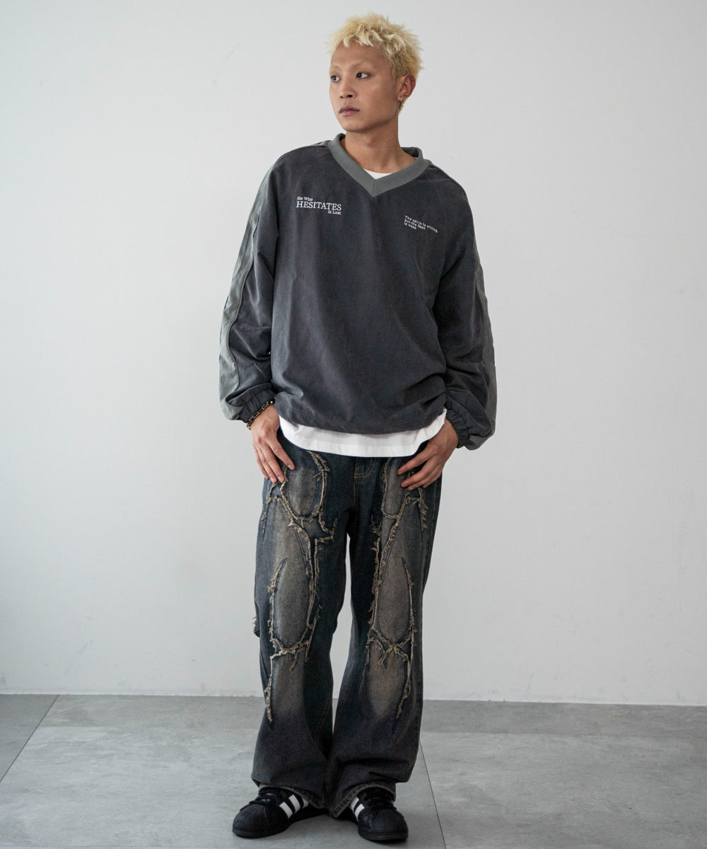 Dグレー　モデル：178㎝　L着用