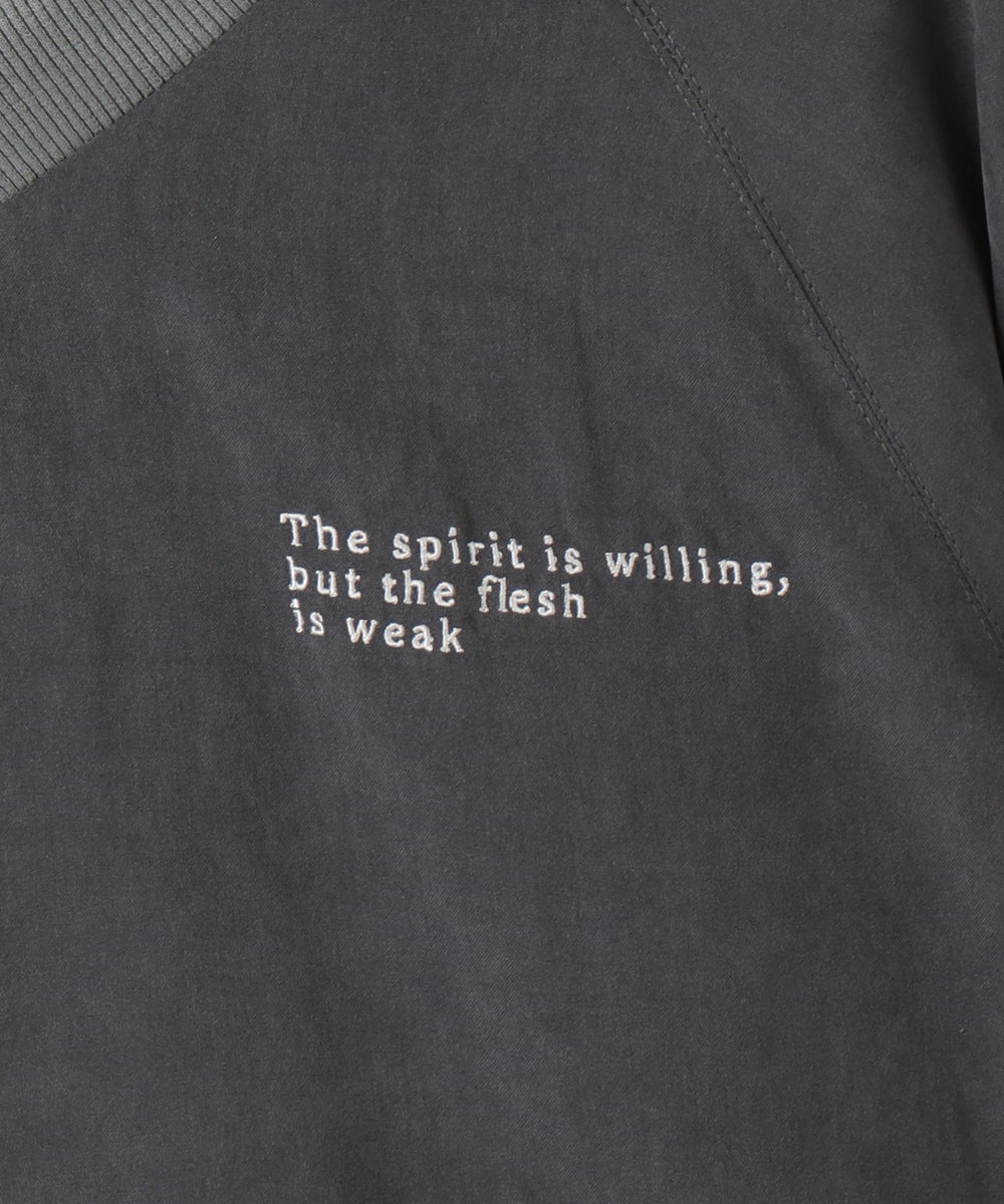 ミリタリーVネックラインプルオーバー