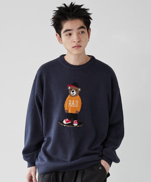 ネイビー モデル：180cm L着用