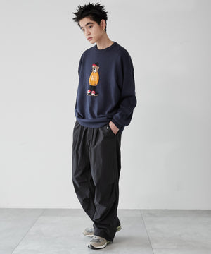 ネイビー モデル：180cm L着用