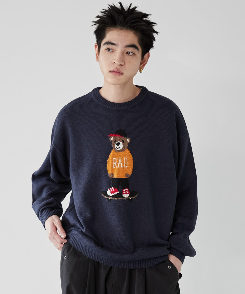 ネイビー モデル：180cm L着用