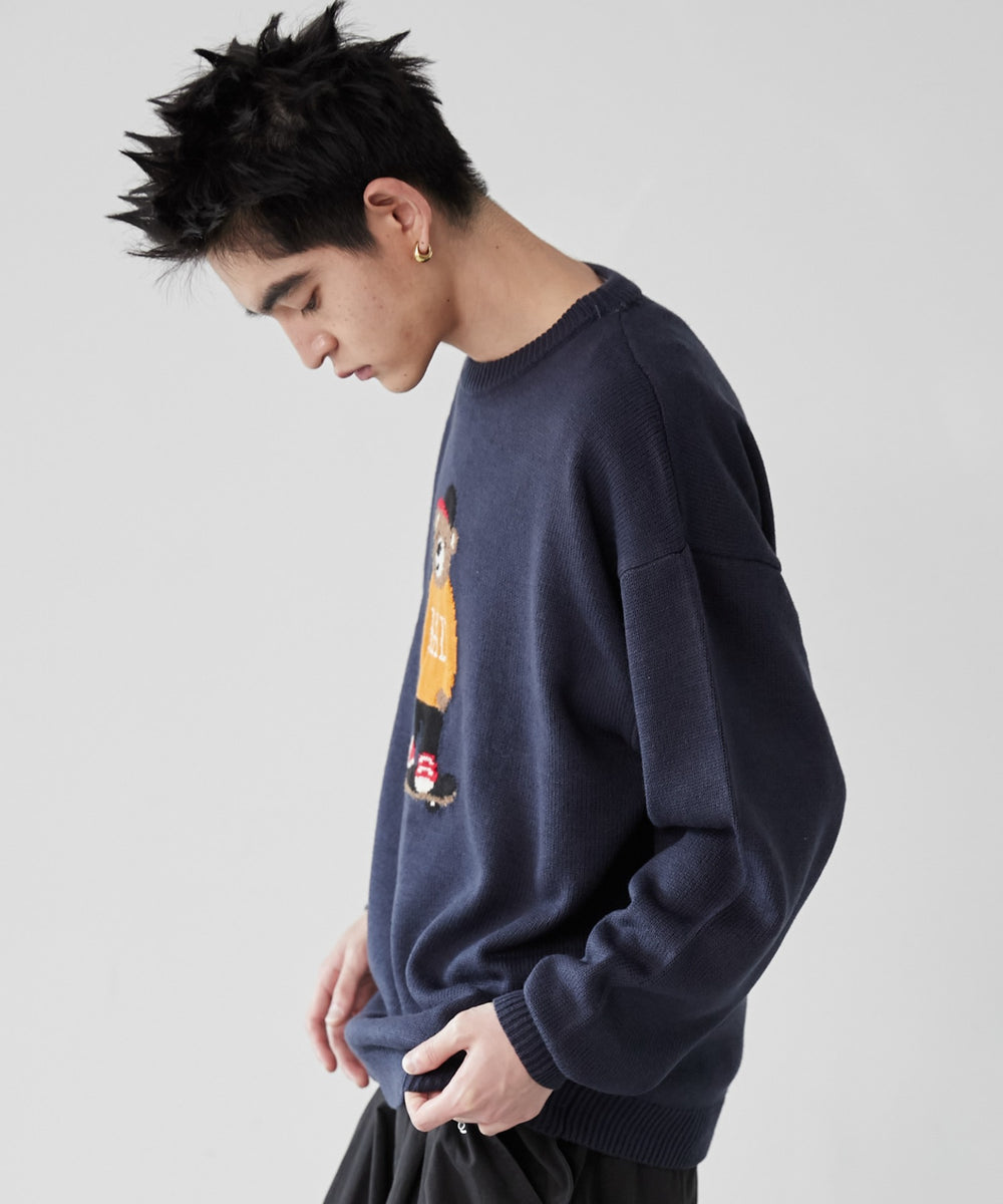 ネイビー モデル：180cm L着用