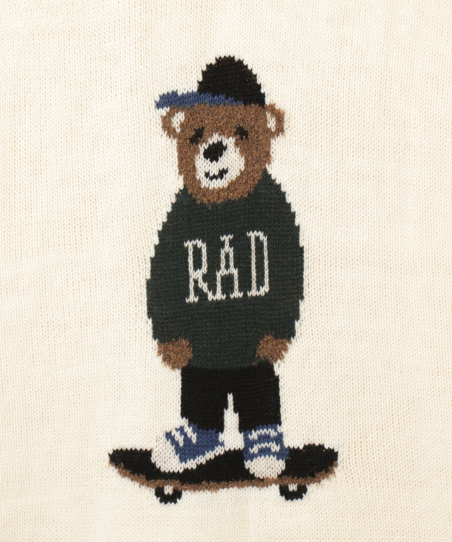 アニマルジャガードニットプルオーバー