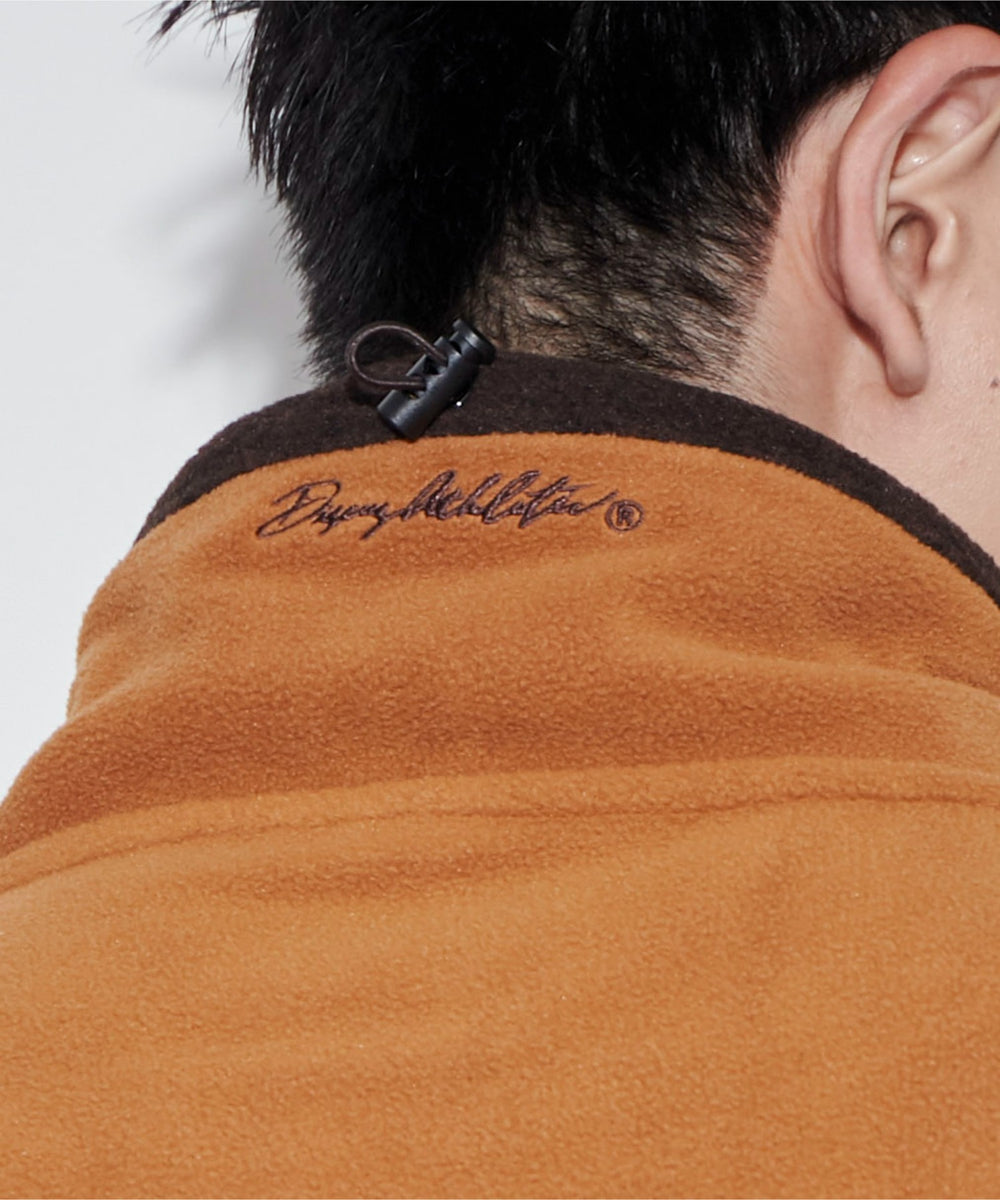 DISCUSフリースハーフジップPO