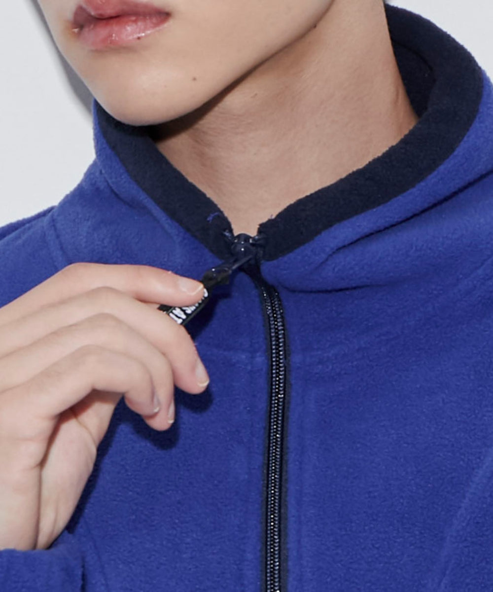 DISCUSフリースハーフジップPO