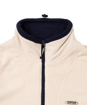 DISCUSフリースハーフジップPO