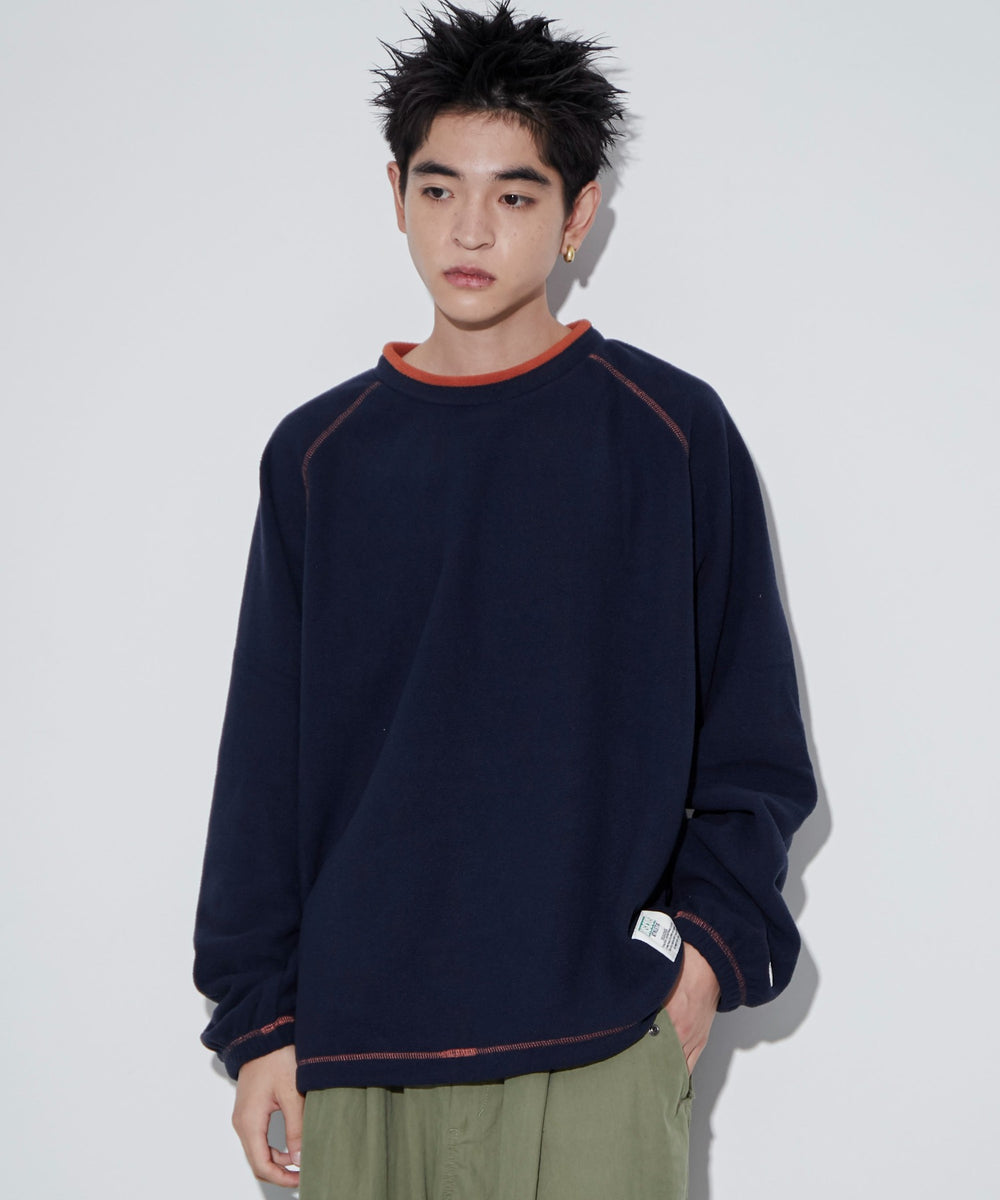 ネイビー　モデル：180㎝　L着用