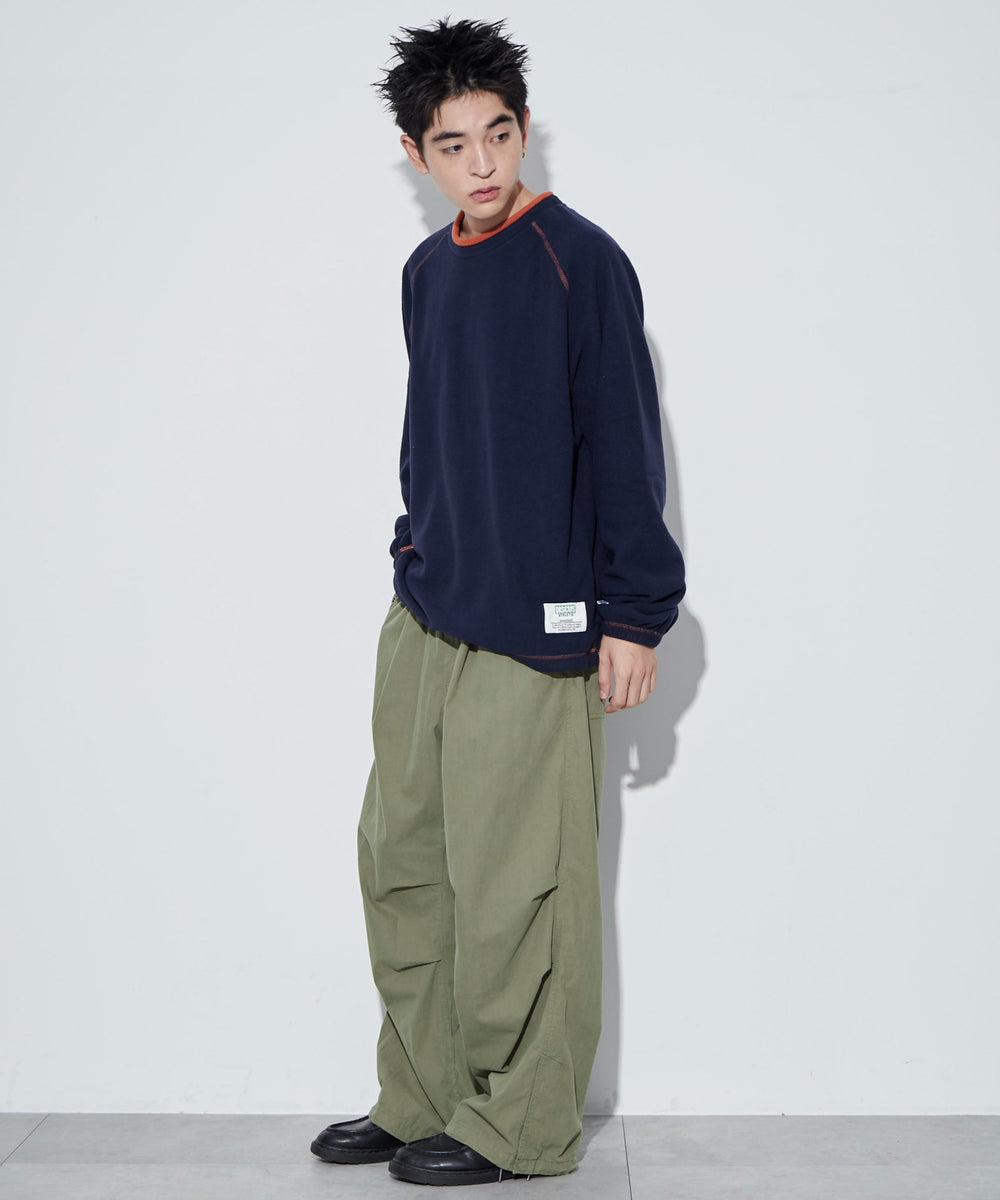 ネイビー　モデル：180㎝　L着用