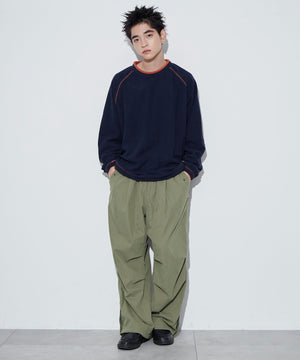 ネイビー　モデル：180㎝　L着用