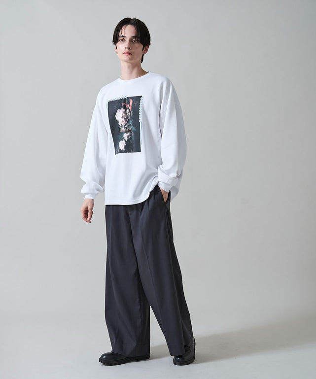 ホワイトソノタ　モデル：180㎝　L着用