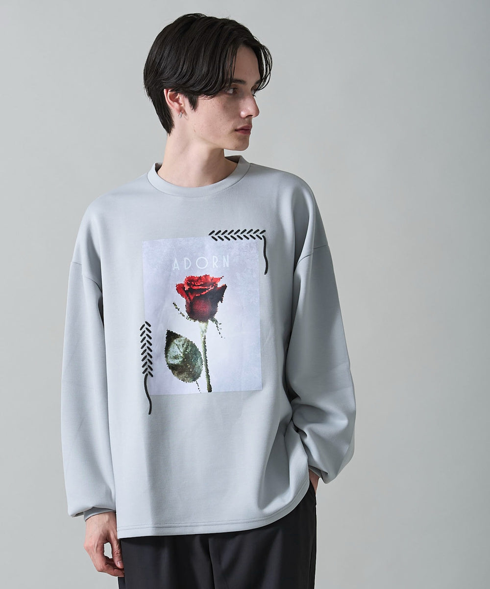 Lグレー　モデル：180㎝　L着用