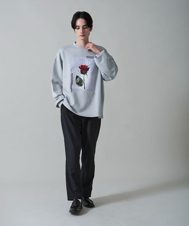 Lグレー　モデル：180㎝　L着用