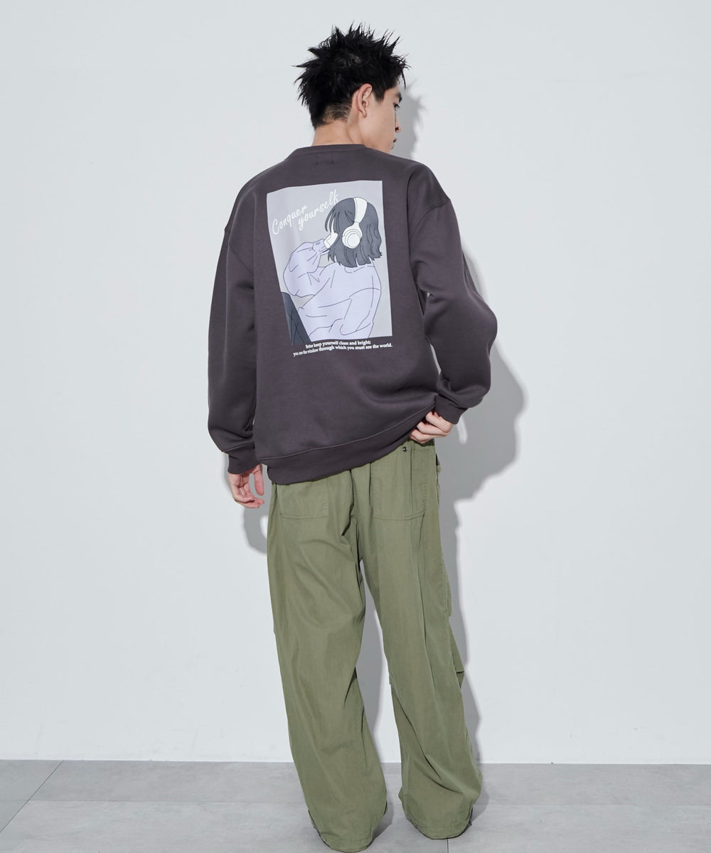 チャコール　モデル：180㎝　L着用