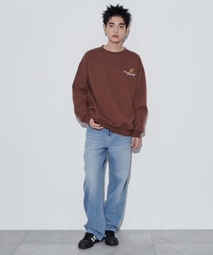 ブラウン　モデル：180㎝　L着用