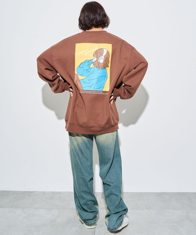 ブラウン　モデル:160cm L着用