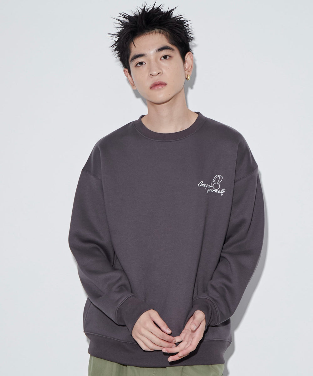 チャコール　モデル：180㎝　L着用