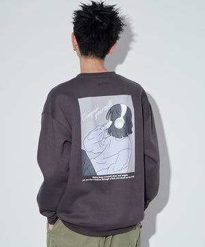 チャコール　モデル：180㎝　L着用