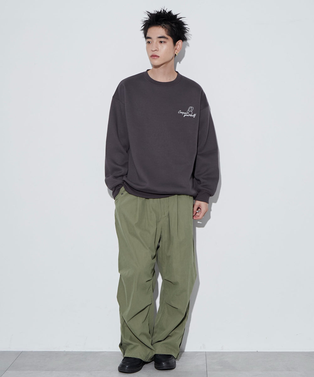 チャコール　モデル：180㎝　L着用