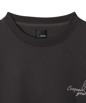 ガールイラストグラフィックプルオーバー