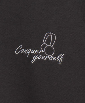 ガールイラストグラフィックプルオーバー