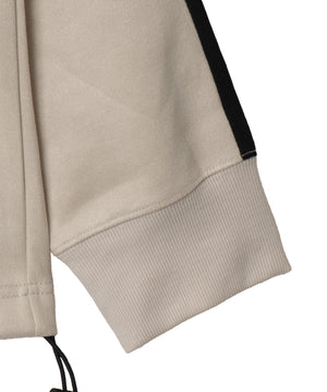 フェイクスウェードグラフィックプルオーバー